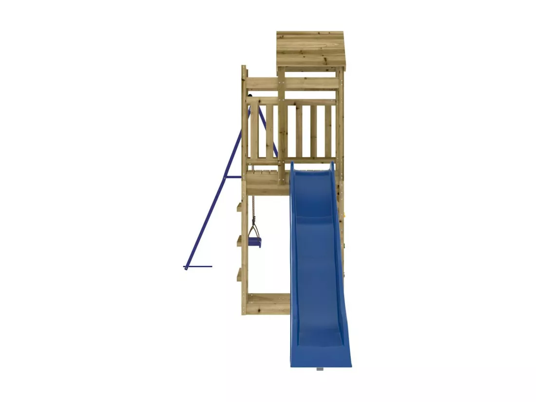 Aire de jeux d'extérieur bois de pin imprégné