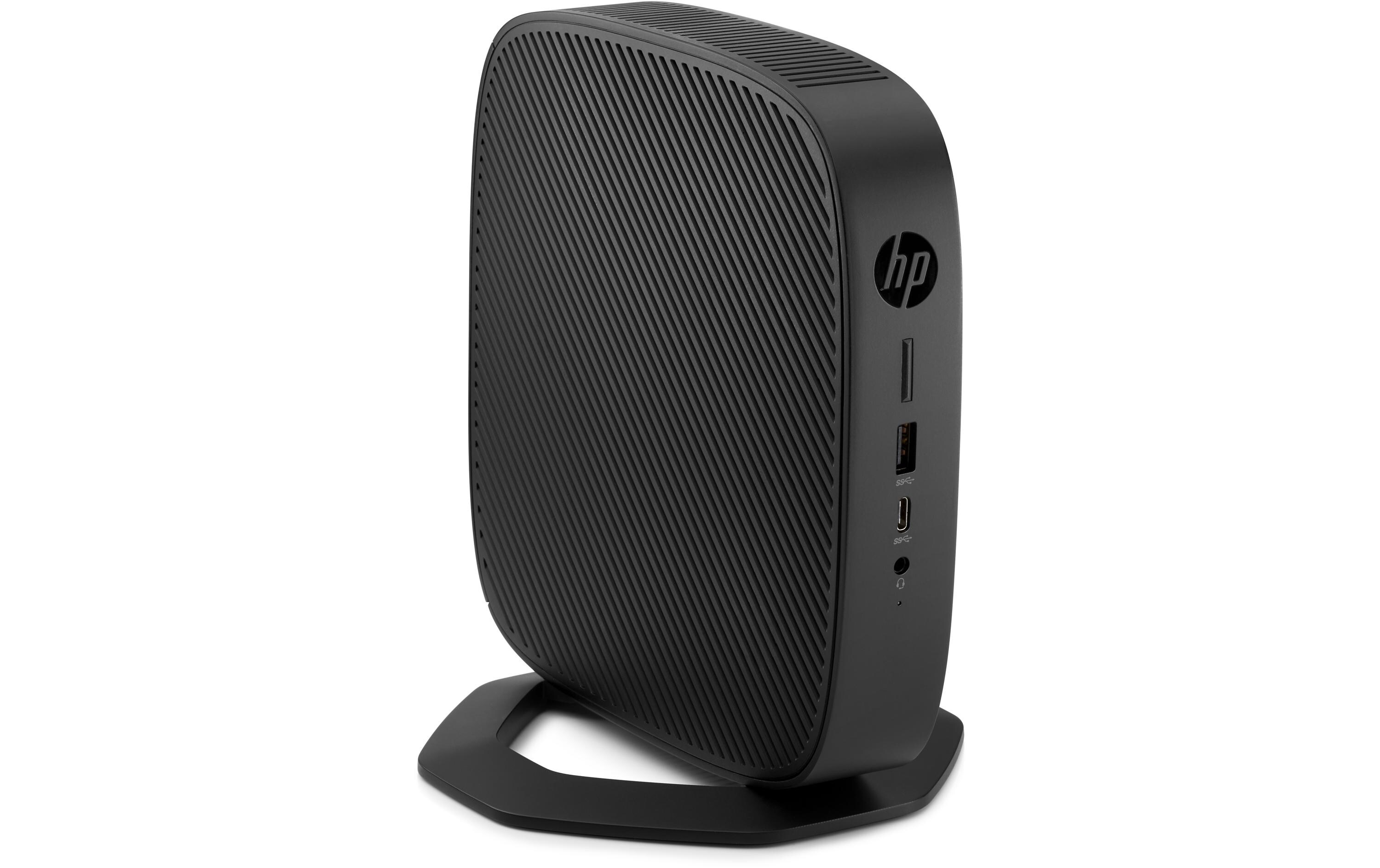 Thin Client t540 12H60EA AMD Ryzen R1505G<br>Thin-Client im winzigen USFF-Gehäuse für virtuelle Desktop-Lösungen mit vielen Sicherheitsfeatures