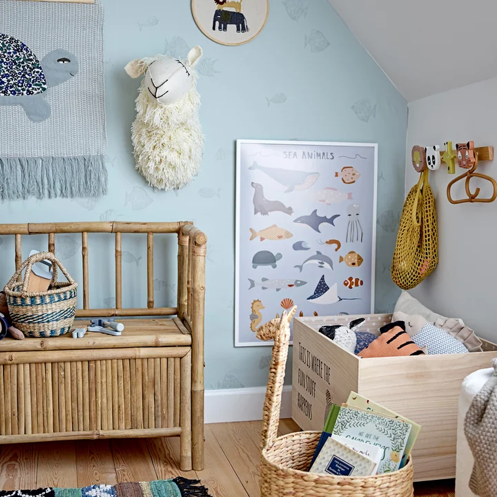 Bloomingville - Sade Kinder-Wandgarderobe, multi