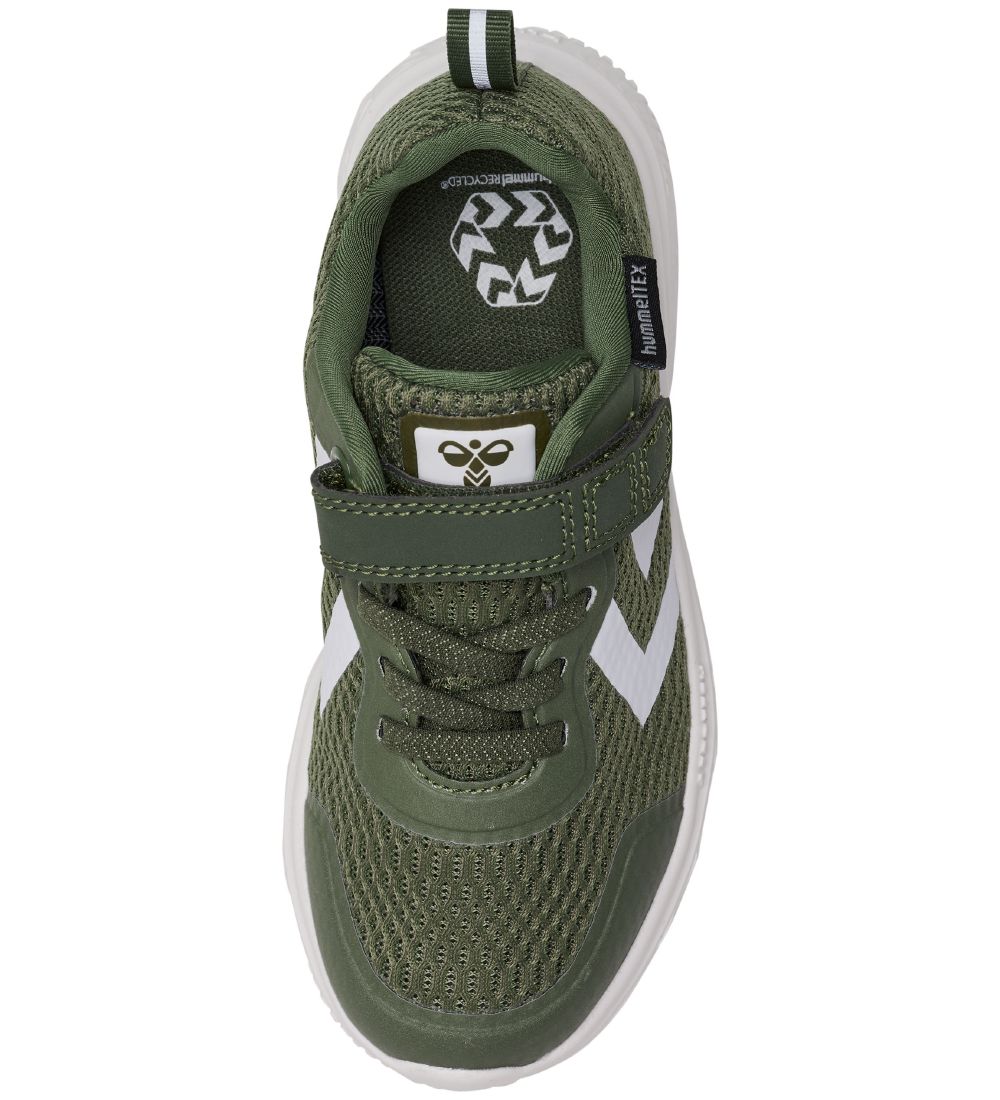 Hummel Schuhe - Actus Recycled Tex Jr - Dark Olive