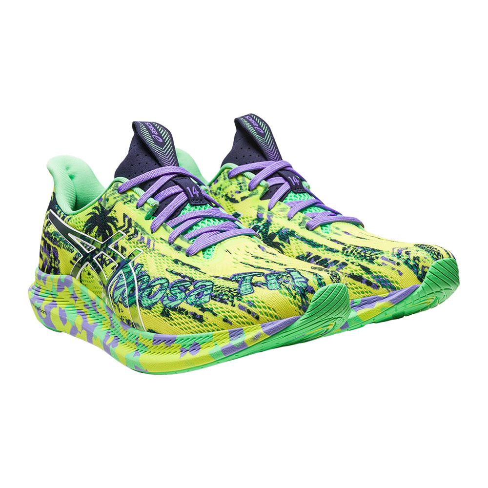 Asics NOOSA TRI™ 14 - Chaussures running Femme safety yellow/midnight