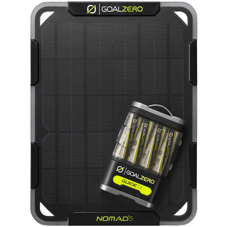Goal Zero Guide 12 Nomad Solar Kit