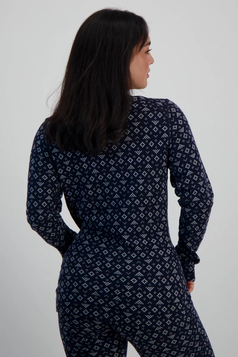 icebreaker Merino 250 Vertex First Snow Damen Thermo Longsleeve