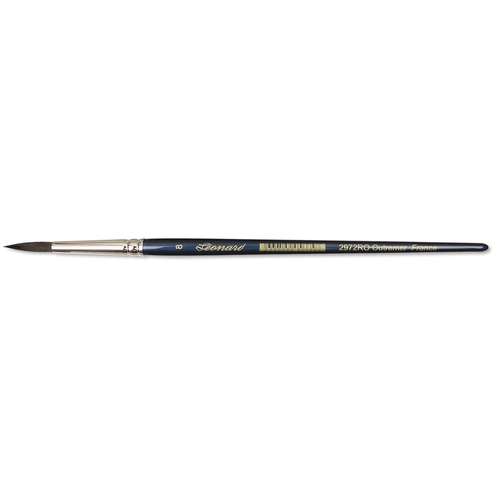 Léonard Outremer Serie 2972RO, rund, Fehhaar-Imitation