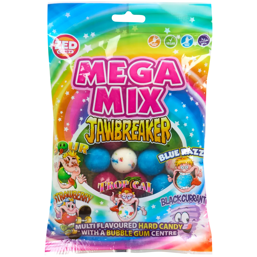 Zed Candy MegaMix Jawbreakers 200 gram