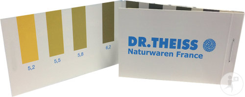 Dr. Theiss Alcabase Papier Indicateur pH Urinaire 52 Bandelettes