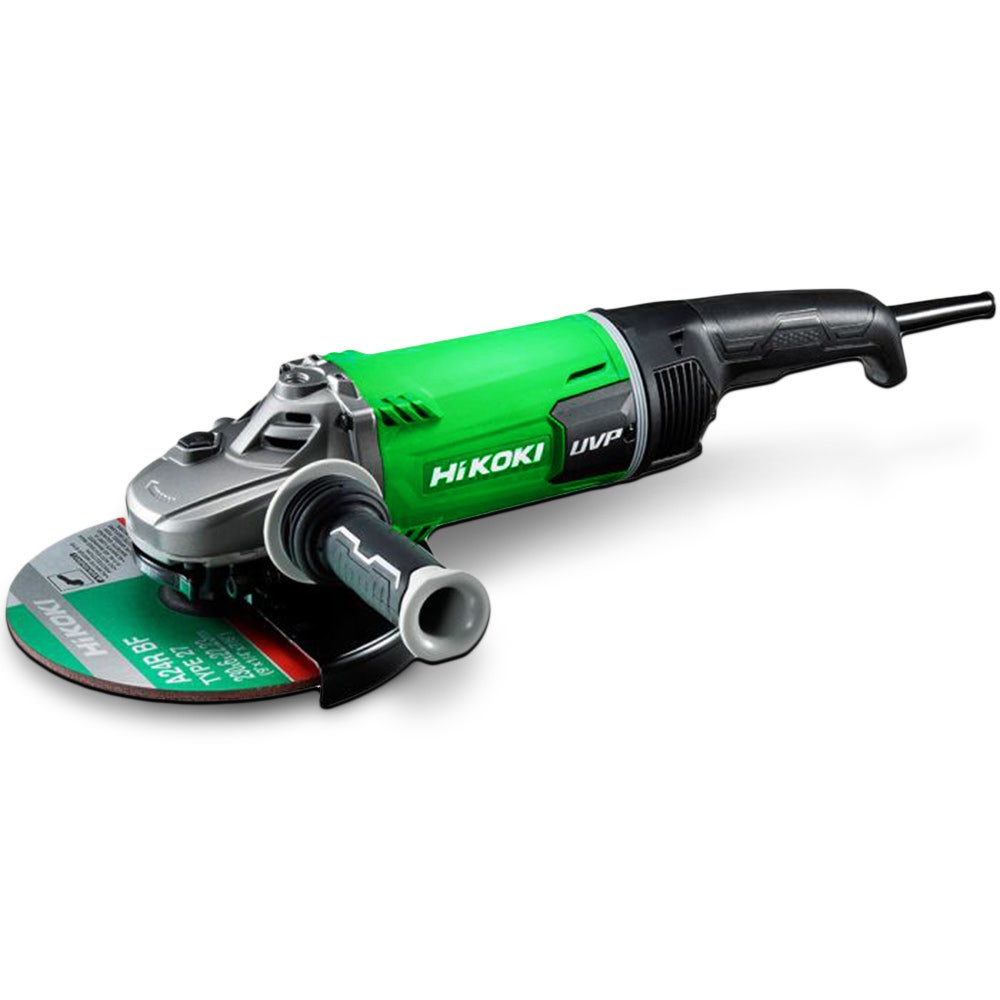 HiKOKI 2400W 230mm Angle Grinder w. Trigger Deadman Switch G23UDY2(H1Z)