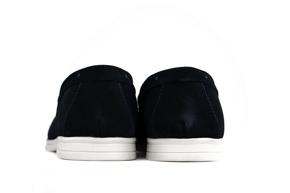 Berkelmans Loafer Ascari Navy Marino Suede