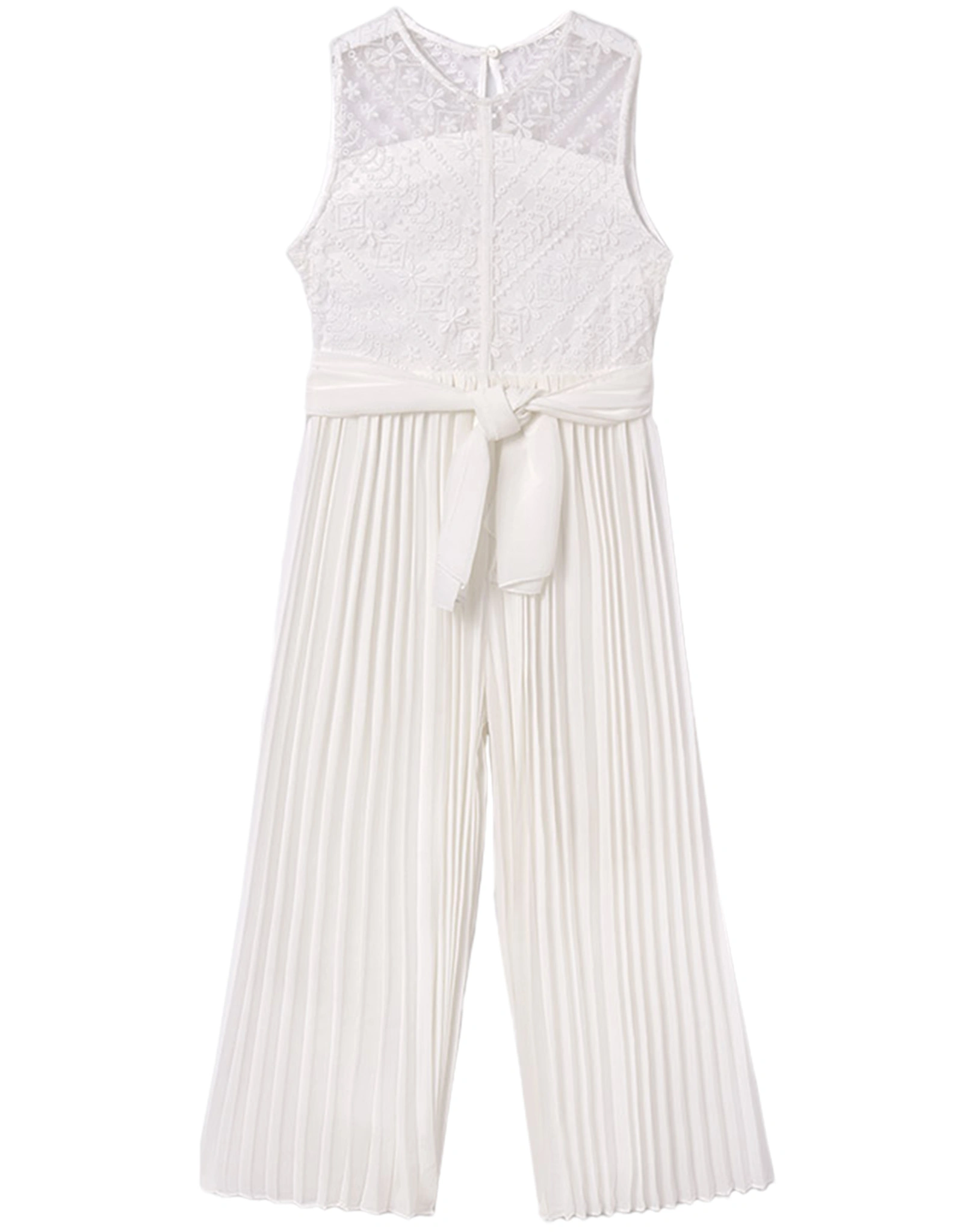 Jumpsuit PEACH PEARL PLISSEE in roh