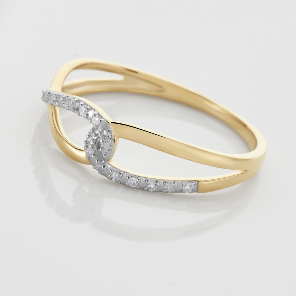 Bague Osanna Or Jaune Diamants