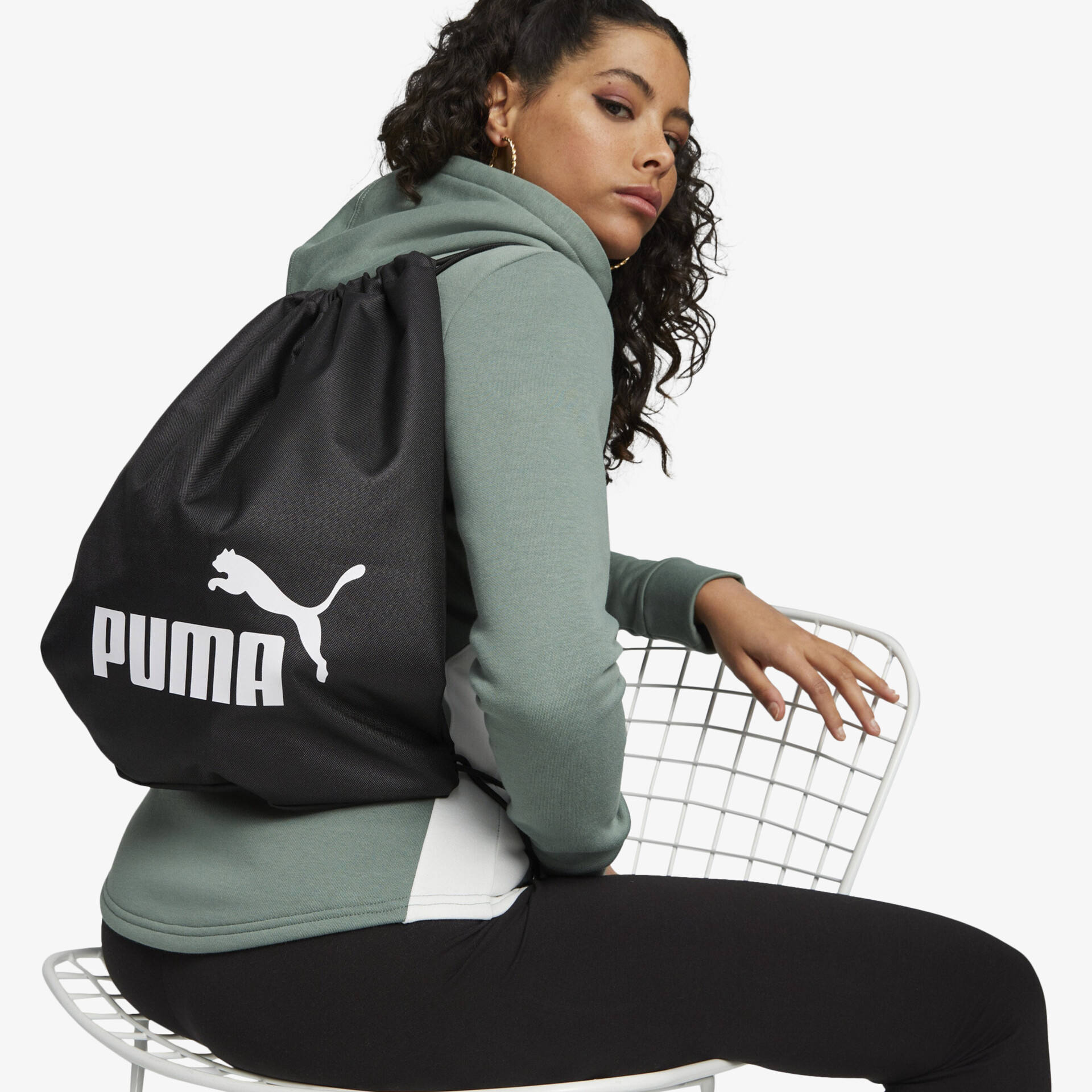 PUMA Phase Gym Unisex Turnbeutel schwarz