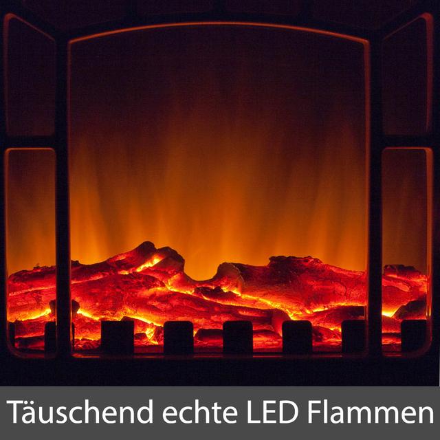 Elektro-Kamin mit Heizfunktion
