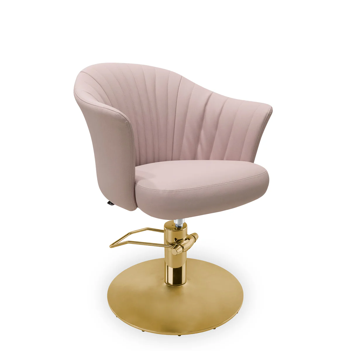 Fauteuil EUFEMIA SHELL Base Mare Block Or