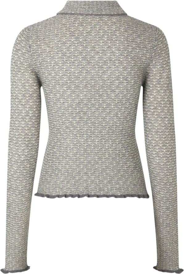 Stine Goya Mikana, 1859 Fluffy Light Knit Grey stone