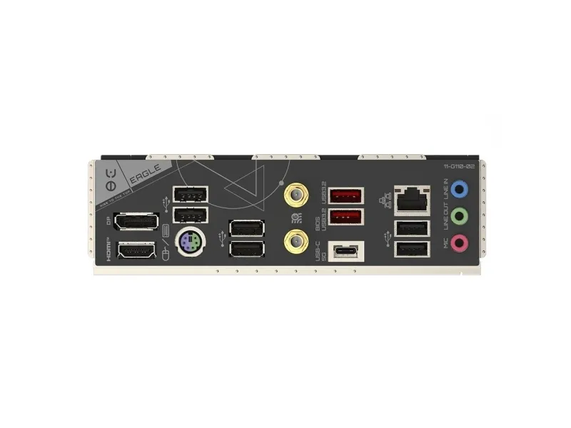 Gigabyte B650 EAGLE AX - Bundkort - ATX - Socket AM5 - AMD B650 Chipset - USB-C 3.2 Gen 1, USB 3.2 Gen 2, USB 3.2 Gen 1 - Gigabit LAN - onboard grafik (CPU påkrævet) - HD Audio (8-kanaler)