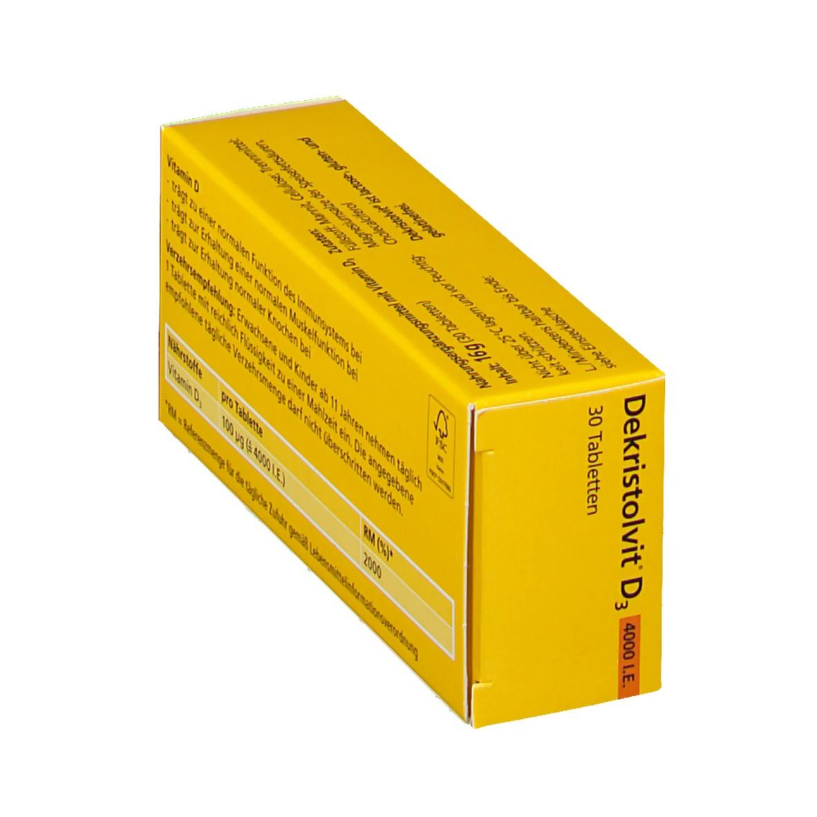 Dekristolvit D3 4000 I.E.