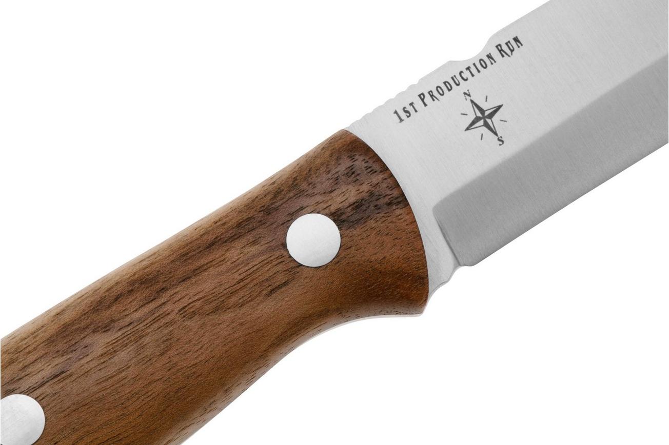 Bark River Euro Bushcrafter 06-186-AW MagnaCut, American Walnut bushcraftmes