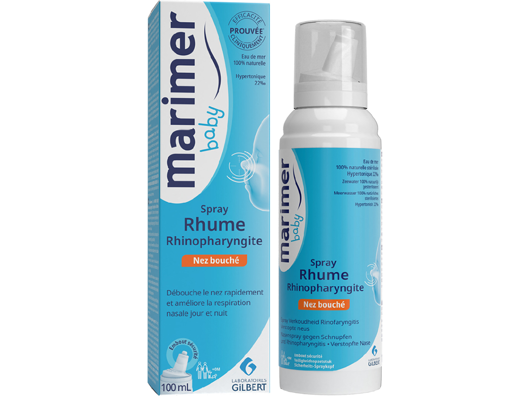 SPRAY MARIMER NASAL BABY HIPERTÓNICA 100ML