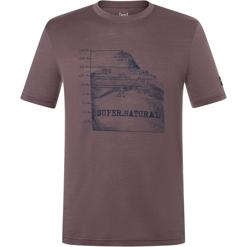 Super.Natural Herren 7 Peaks T-Shirt
