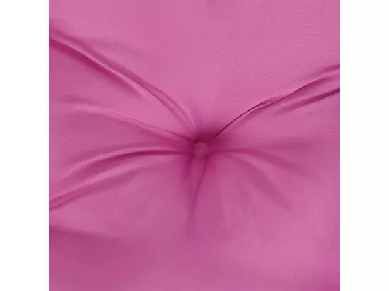 Coussin de palette Rose 80x80x12 cm tissu