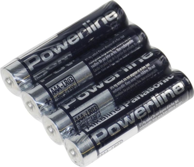 Panasonic Powerline Wegwerpbatterij AAA Alkaline