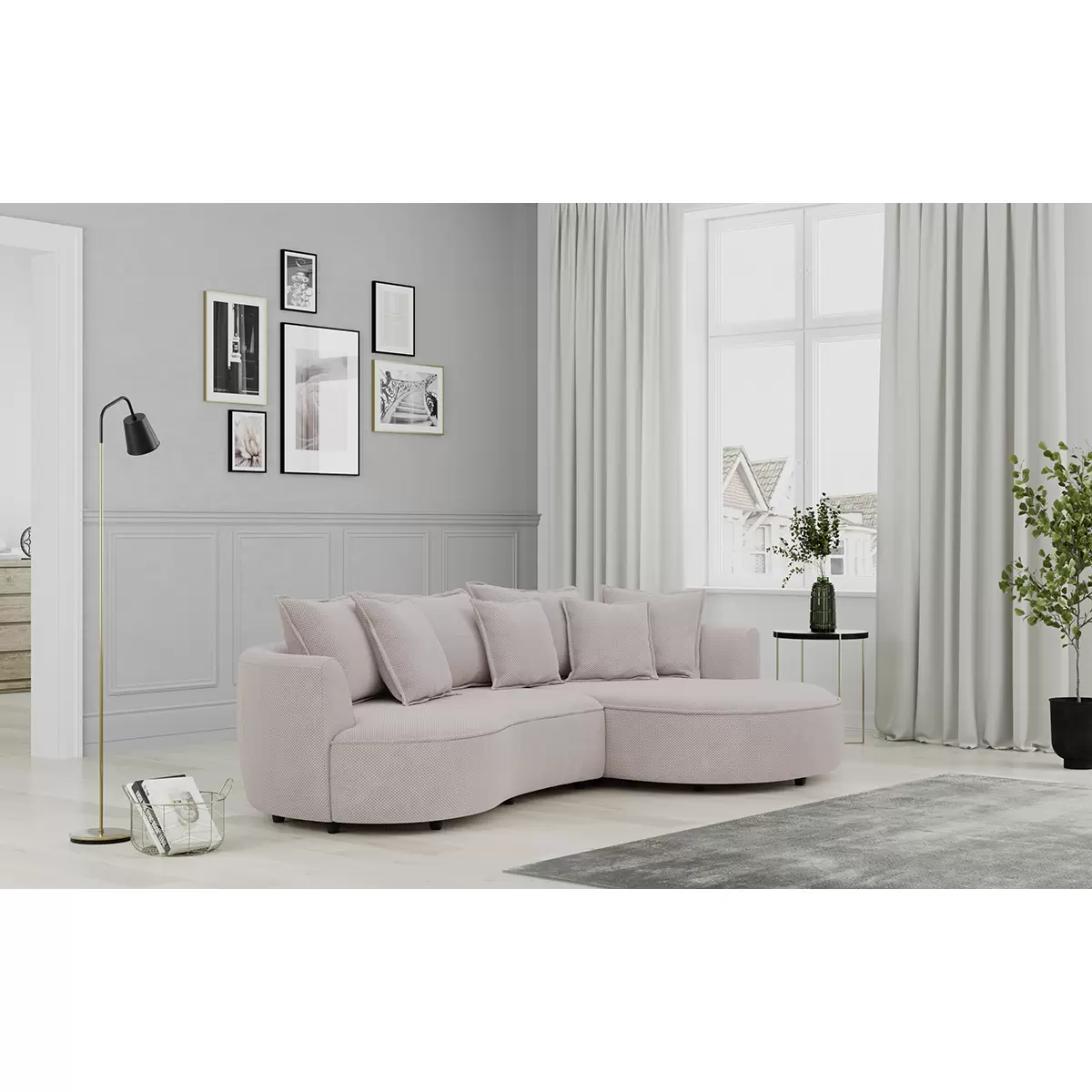 Ecksofa Levi Rosa