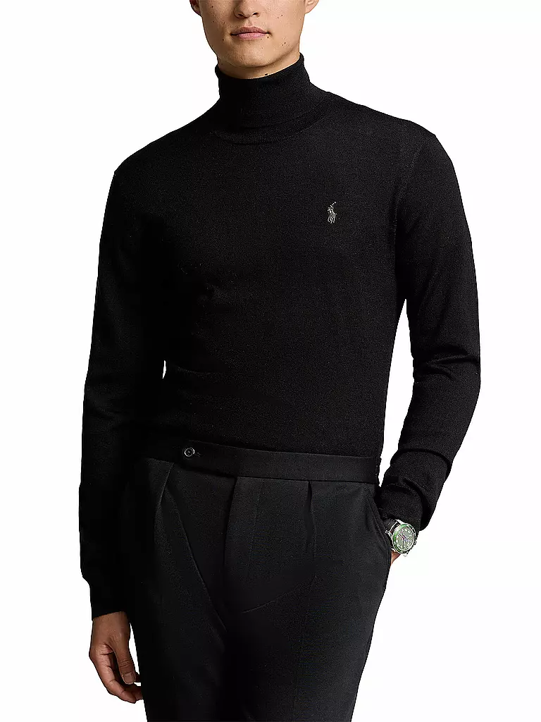 POLO RALPH LAUREN Rollkragenpullover schwarz