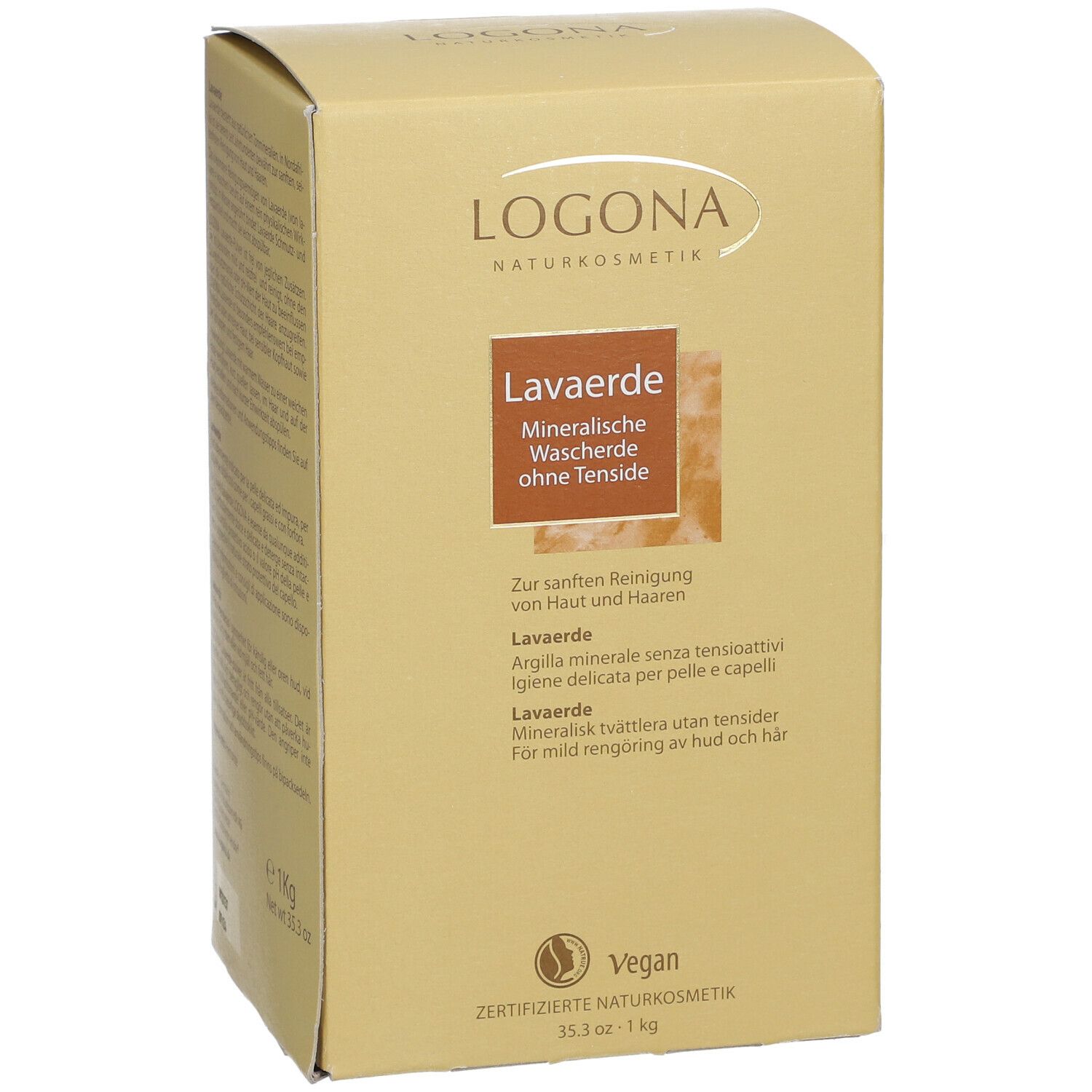 LOGONA Naturkosmetik Lavaerde Pulver