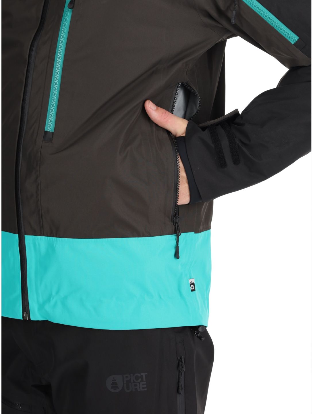 Broader 3L hardshell ski-jas heren