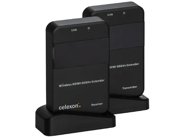 Celexon WHD30M, AV transmitter & receiver, 1920 x 1200 pixel, 30 m, Multi-kanaler, 7.1 kanaler, 480i,576i,720p,1080p