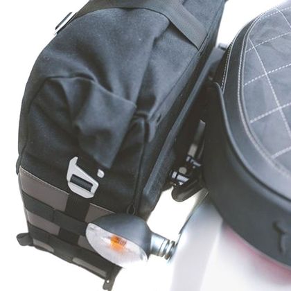 Sacoches cavalières SW-MOTECH LC1 Black Edition coté gauche (9.8 litres) l'unité Universel - Noir