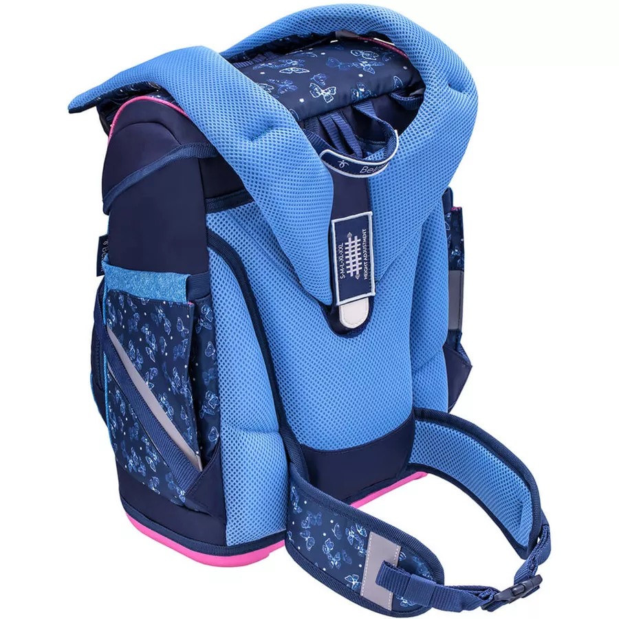 Belmil Schulranzen Premium Smarty Plus Set 5-teilig Sapphire