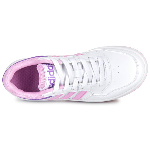 Adidas Sportswear - HOOPS 3.0 K - Blanc / Lila