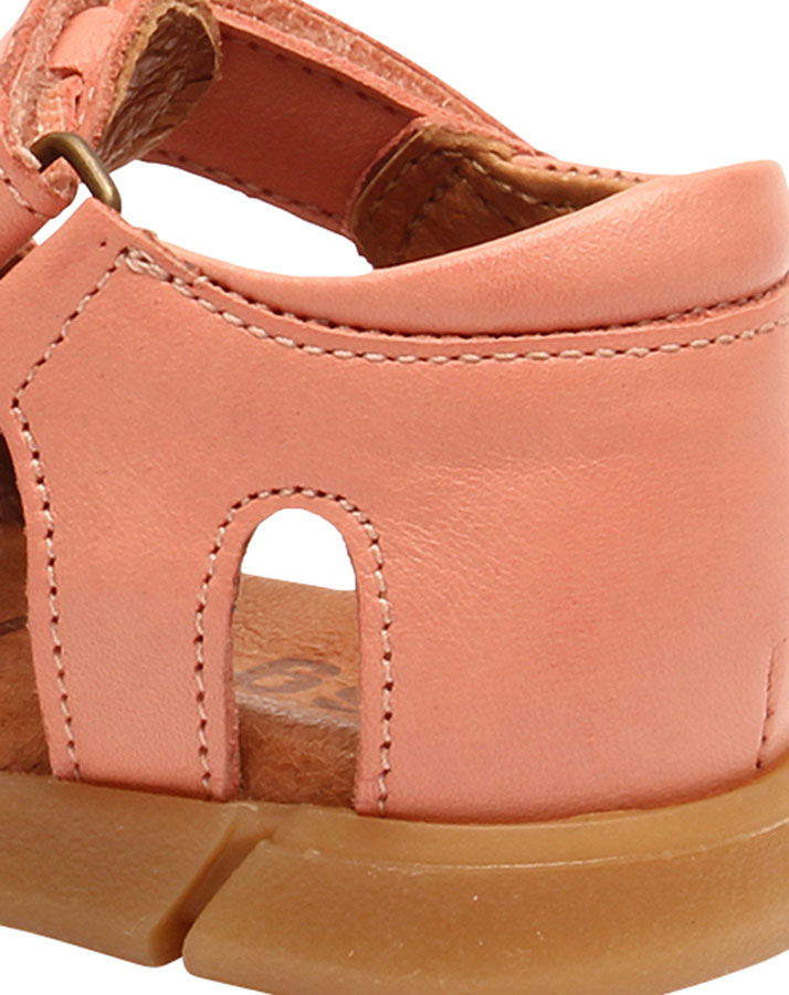 Leder-Sandalen CELIUS mit Zehenschutz in rose