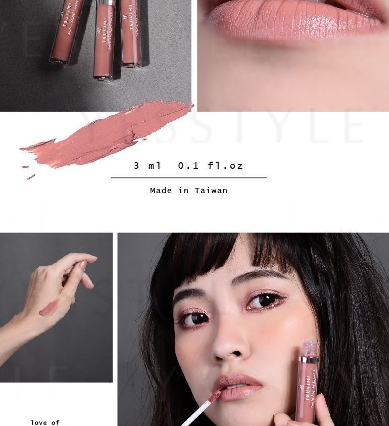 TSUVIMI - Satijnen vloeibare lippenstift