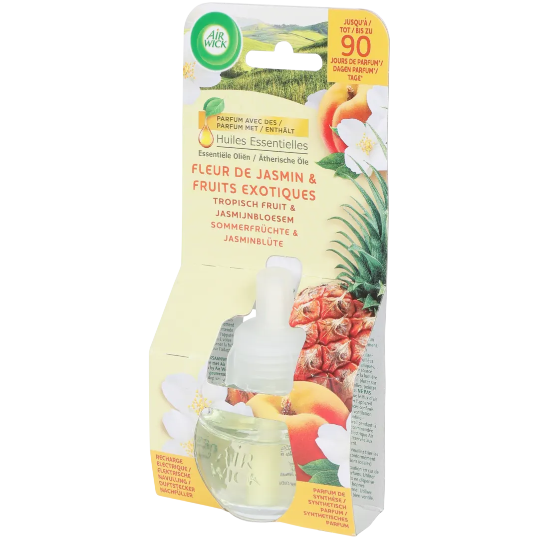 Recharge électrique Air Wick Fruits tropicaux & Fleur de jasmin