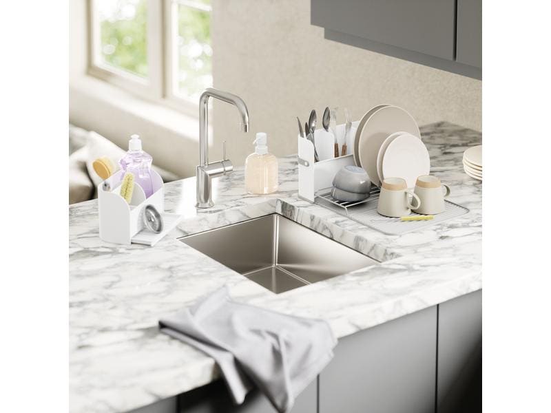 Umbra Waschbecken Sling Weiss Spülbecken-Organizer