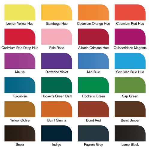 WINSOR & NEWTON™ promarker watercolour™ basic collection, 24er-Set