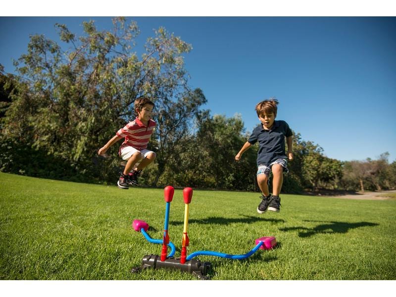 Stomp Rocket Gartenspielgerät Stomp Rocket Duell Raketenwerfer-Spielset für spannende Duelle