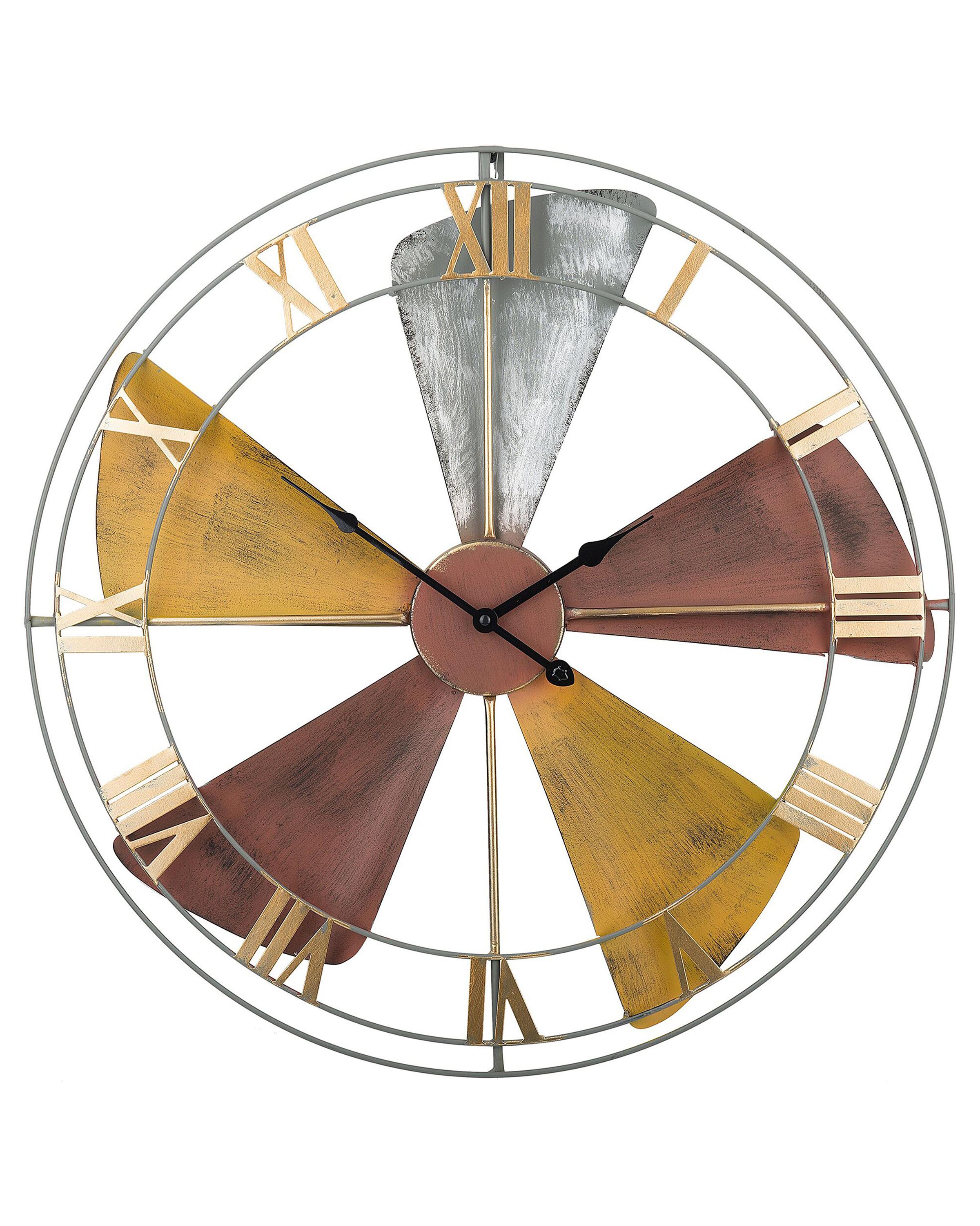 Wandklok WIKON 60 cm Metaal Meerkleurig