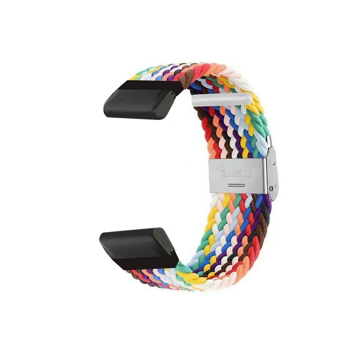 Flettet klokkereim Garmin Descent Mk2 - Pride Edition