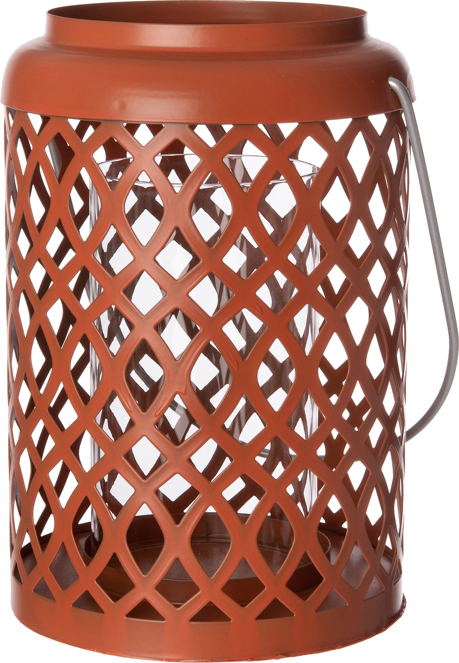 Esschert Design windlicht terracotta 16 x 16 x 23 cm