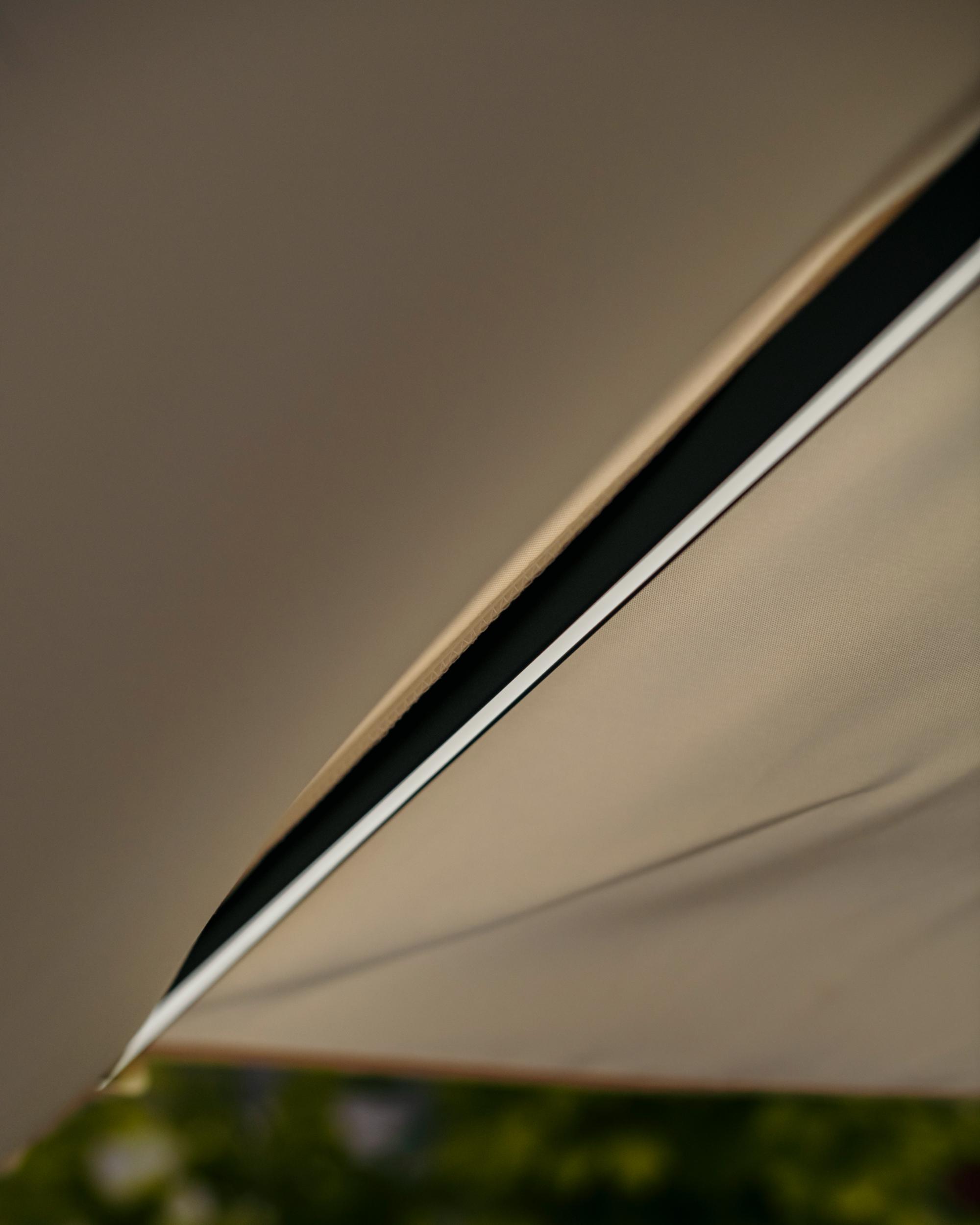 Zweefparasol LED 285 cm CORVAL Beige