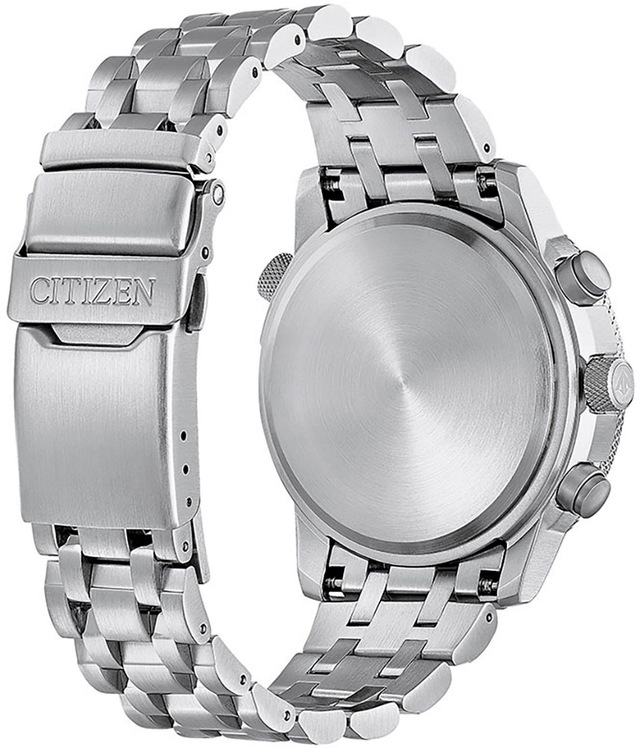 Citizen Funkchronograph Armbanduhr, Herrenuhr, Solar, Stoppfunktion, bis 20 bar wasserdicht