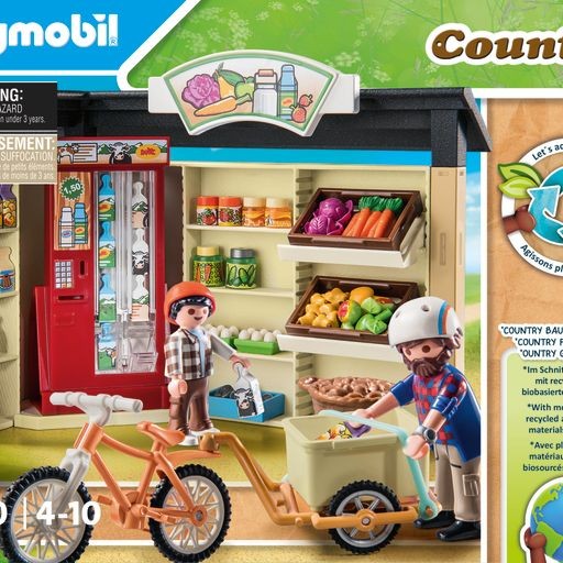 Playmobil - Døgnåben gårdbutik (71250)