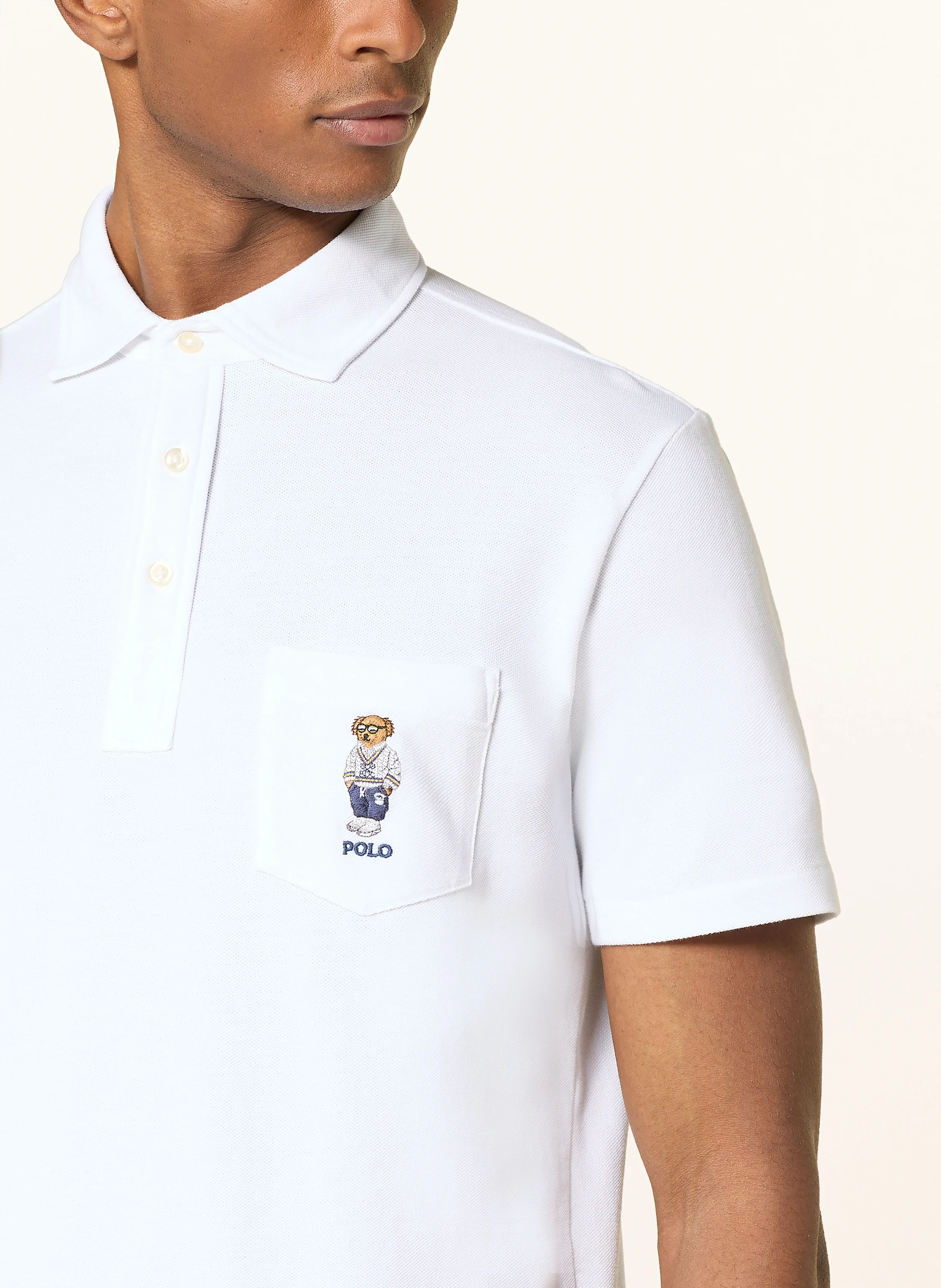 POLO RALPH LAUREN Piqué-Poloshirt Custom Slim Fit