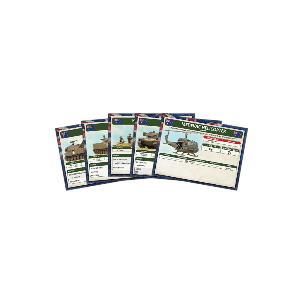 Nam - Unit Cards – ANZAC Forces in Vietnam