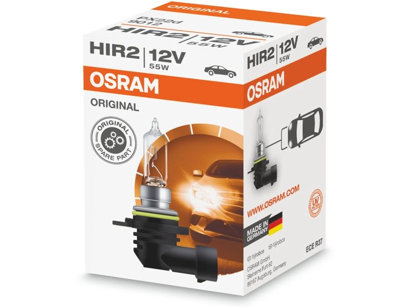 OSRAM HIR2 12V/55W PX22D PKW Halogen-Scheinwerferlampe