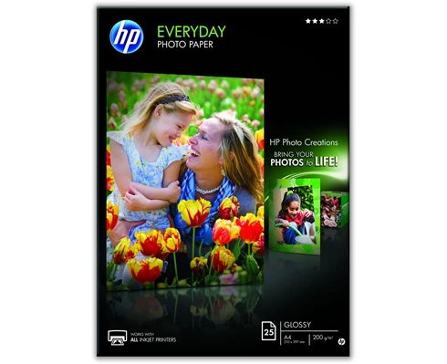 HP A4 Everyday glättat fotopapper