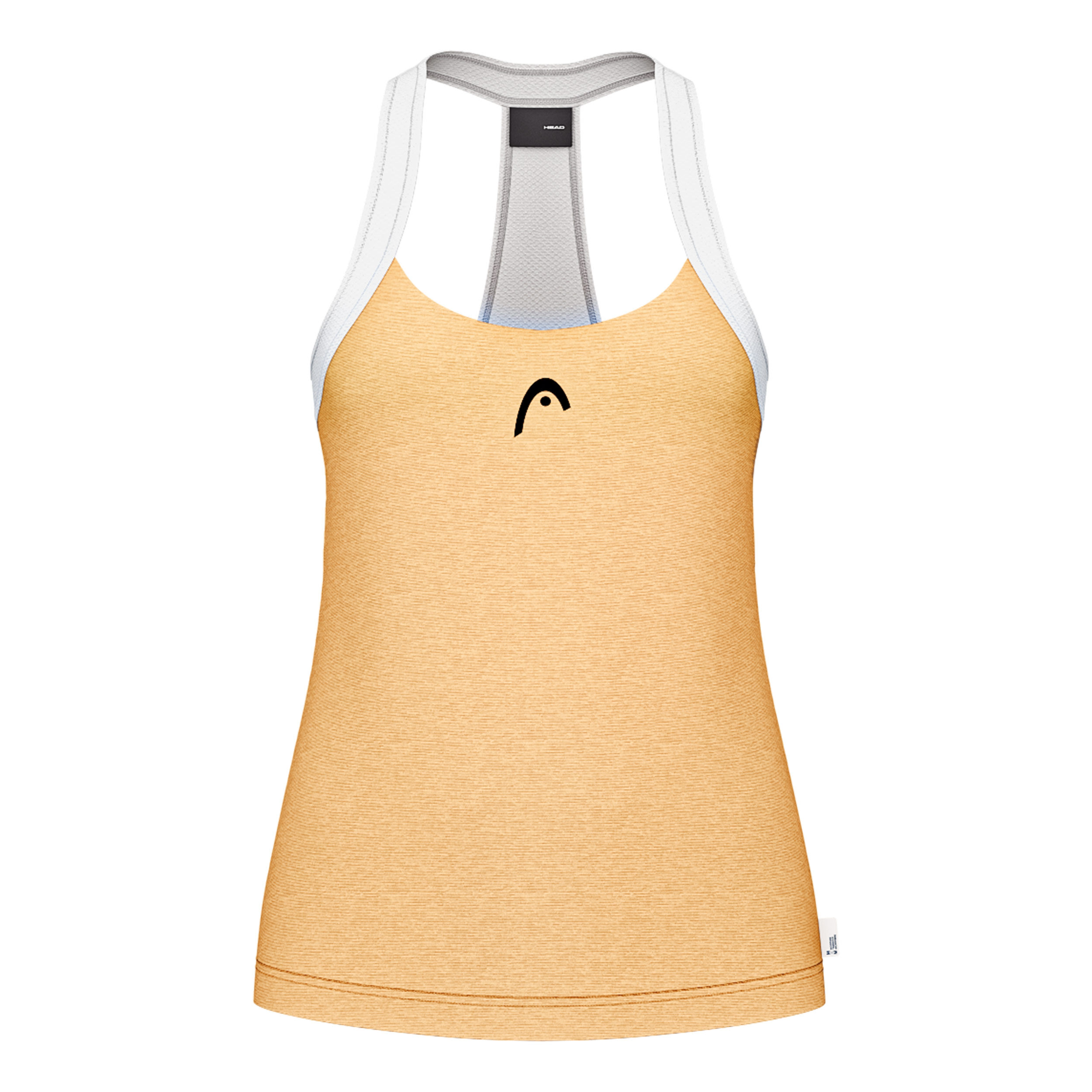 HEAD Play Tech Débardeur Tank Top Femmes - Jaune Doré